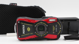 並品】PENTAX ペンタックス 防水デジタルカメラ PENTAX WG-10 レッド