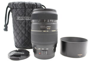 【美品】TAMRON タムロン 望遠ズームレンズ AF70-300mm F4-5.6 Di MACRO キヤノン用 フルサイズ対応 A17E #LE2025767