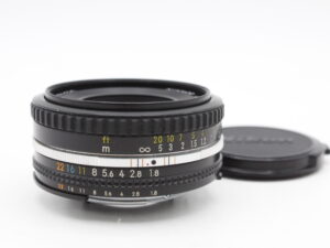【美品】NIKON ニコン MFレンズ Ai 50mm F1.8s パンケーキ #LE20257541