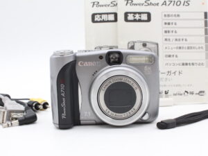 【良品】CANON キヤノン デジタルカメラ PowerShot (パワーショット)A710 IS PSA710IS #LE20257711