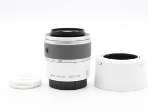 【美品】Nikon ニコン 望遠ズームレンズ 1 NIKKOR VR 30-110mm f/3.8-5.6 ホワイト ニコンCXフォーマット専用#LE20256891