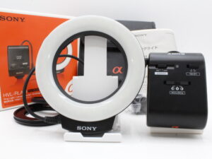 【良品】SONY ソニー フラッシュ リングライト HVL-RLAM #LE2026318