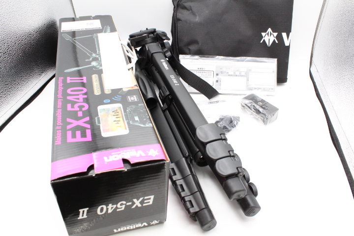 【美品】VELBON ベルボン 三脚 EX-540 II AZ #LE2025786