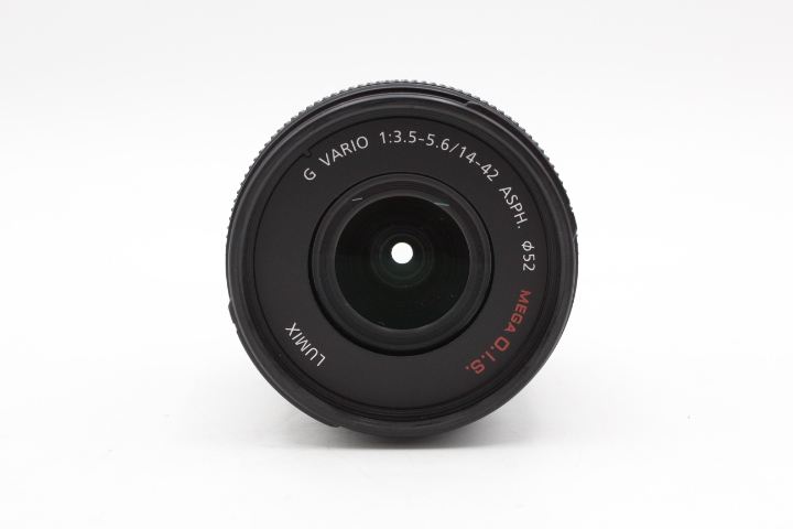 【良品】PANASONIC パナソニック LUMIX G VARIO 14-42mm F3.5-5.6 ASPH. MEGA O.I.S #LE20261861 - 画像 (5)