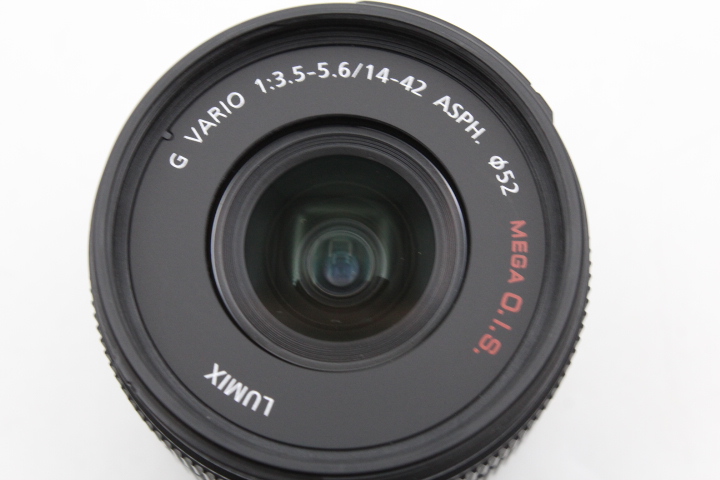 【良品】PANASONIC パナソニック LUMIX G VARIO 14-42mm F3.5-5.6 ASPH. MEGA O.I.S #LE20261861 - 画像 (7)