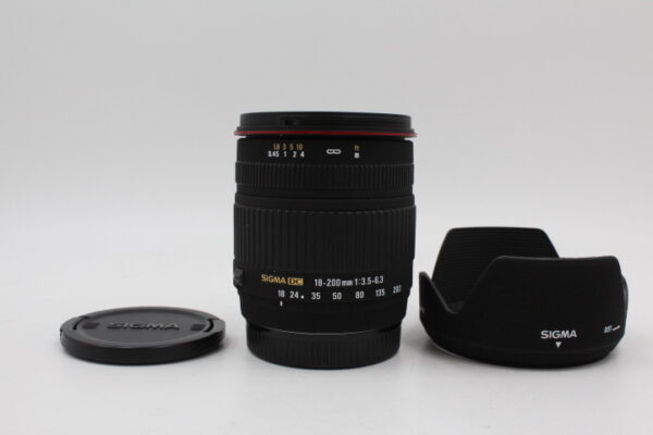 良品】SIGMA シグマ 18-200mm F3.5-6.3 DC デジタル専用 ソニー用
