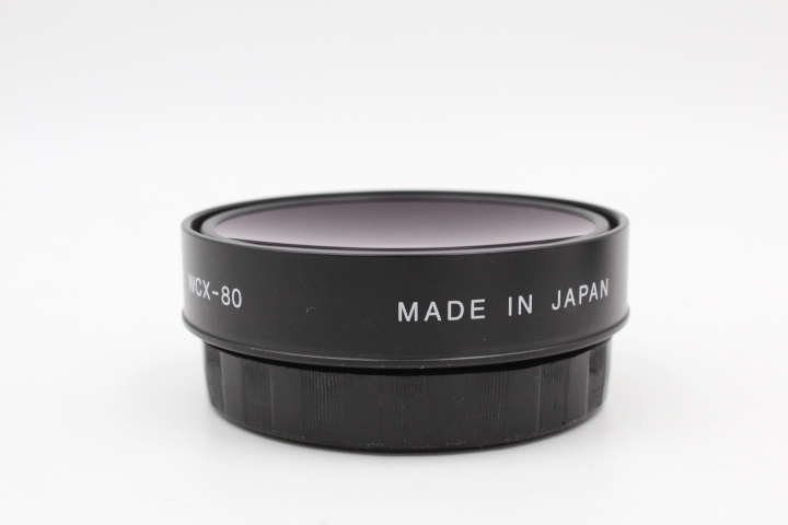 【良品】ZUNOW ズノー WCX-80 0.8倍ワイドコンバージョンレンズ #LE2026499 - 画像 (2)