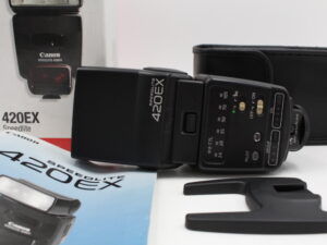 【良品】CANON キヤノン フラッシュ スピードライト 420EX SP420EX #LE2026367