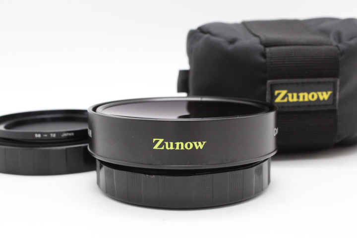 【美品】ZUNOW ズノー WCX-80 0.8倍ワイドコンバージョンレンズ #LE2026550