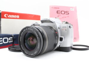【良品】CANON キヤノン EOS Kiss 5 シルバー レンズキット #LE2026648