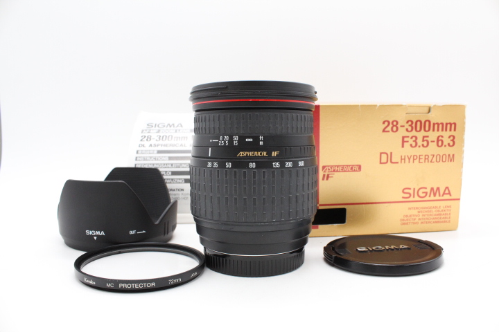 【良品】SIGMA シグマ 28-300mm F3.5-6.3 DG MACRO キヤノン用 #LE2026649