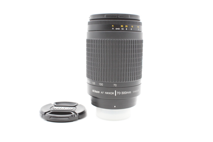 【美品】NIKON ニコン AF Zoom Nikkor 70-300mm F4-5.6G ブラック #LE2026849