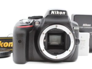 【美品】NIKON ニコン デジタル一眼レフカメラ D5300 ブラック 2400万画素 D5300BK #LE20268481