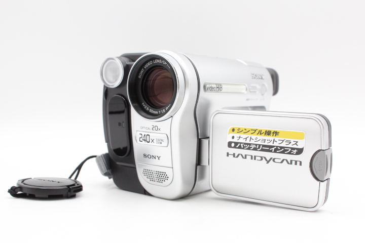 【美品】SONY ソニー 2.5型液晶モニター搭載 録画・再生ハイエイトビデオカメラ CCD-TRV126 #LE2026676 - 画像 (3)