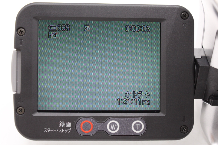 【美品】SONY ソニー 2.5型液晶モニター搭載 録画・再生ハイエイトビデオカメラ CCD-TRV126 #LE2026676 - 画像 (12)