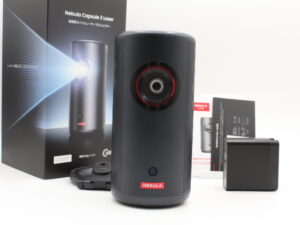 【美品】ANKER NEBULA Capsule 3 Laser（レーザー 小型 Google TV搭載 モバイル プロジェクター） #LE2026920