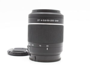 【美品】SONY ソニー 55-200mm f/4-5.6 SAM DT望遠ズームレンズ Sony Alpha デジタル一眼レフカメラ用 #LE2026944