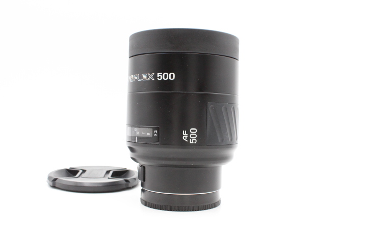 【良品】MINOLTA ミノルタ AF レンズ 500mm F8 レフレックス #LE2026938