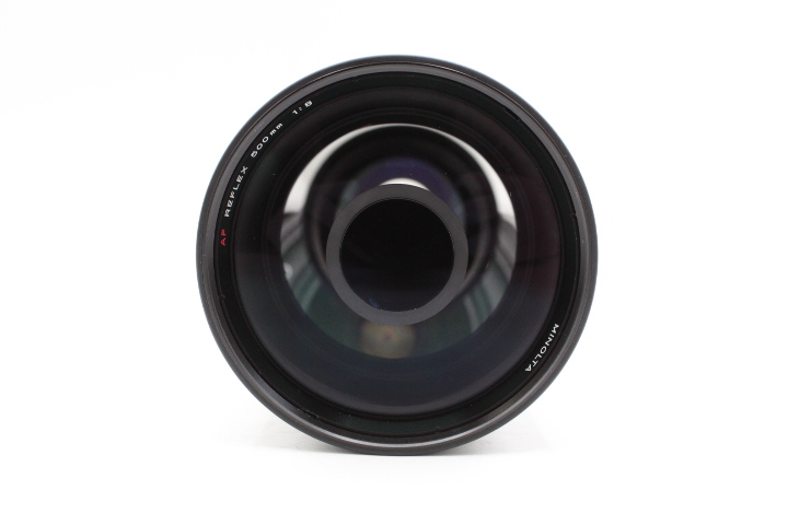 【良品】MINOLTA ミノルタ AF レンズ 500mm F8 レフレックス #LE2026938 - 画像 (5)