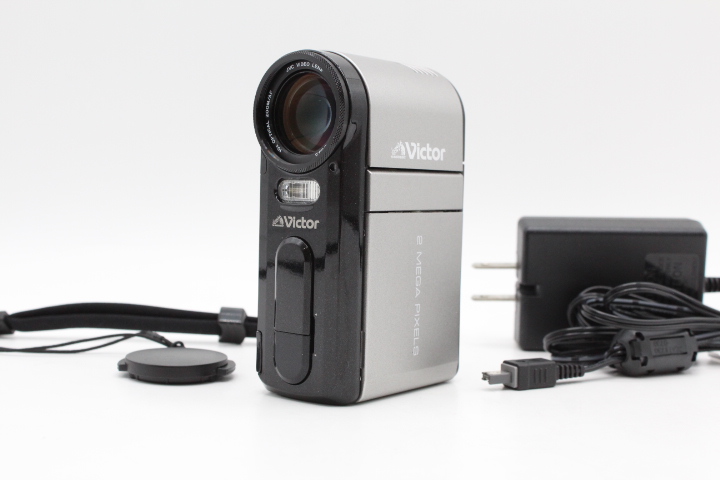 【美品】VICTOR ビクター GZ-MC100 HDDムービー デジタルビデオカメラ #LE2026963
