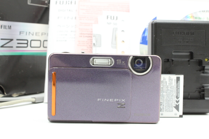 良品】FUJIFILM フジフイルム ファインピクス Z300 パープル
