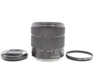 【良品】SONY ソニー α sel1855・Eマウント18 – 55 mm f3 . 5 – 5.6 OSSレンズ(ブラック)#LE20270611