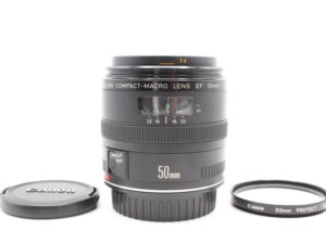 【美品】Canon キヤノン 単焦点マクロレンズ EF50mm F2.5 コンパクトマクロ フルサイズ対応#LE2027063