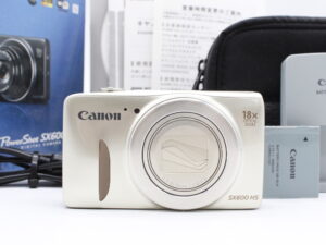【良品】CANON キヤノン デジタルカメラ Power Shot SX600 HS ゴールド 光学18倍ズーム PSSX600HS(GL) #LE2027203