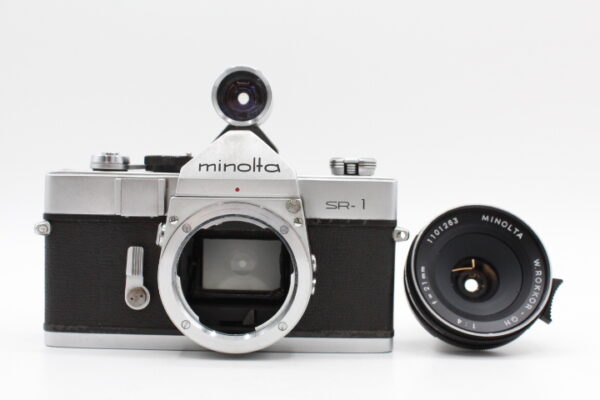 良品】MINOLTA ミノルタ W.Rokkor-QH 21mm F4 + 21mmファインダー +