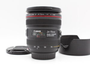【良品】CANON キヤノン 標準ズームレンズ EF24-70mm F4 L IS USM フルサイズ対応 #LE2026968