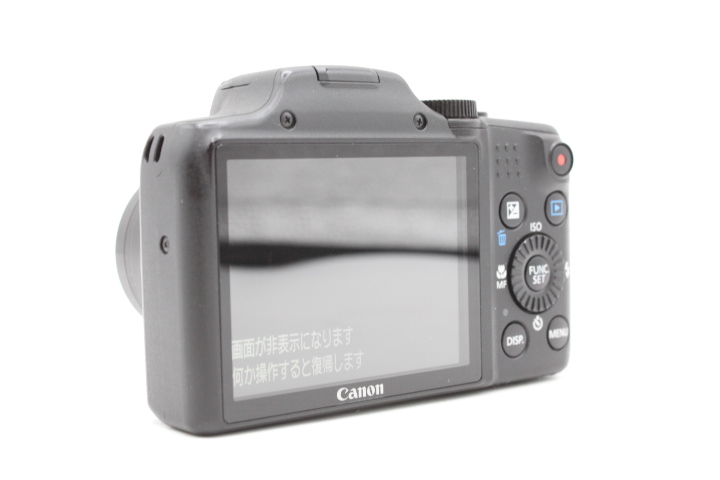 【美品】CANON キヤノン デジタルカメラ PowerShot SX170 広角28mm 光学16倍ズーム ブラック PSSX170IS #LE2027173 - 画像 (4)