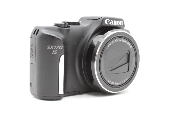 【美品】CANON キヤノン デジタルカメラ PowerShot SX170 広角28mm 光学16倍ズーム ブラック PSSX170IS #LE2027173 - 画像 (8)