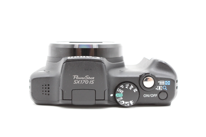 【美品】CANON キヤノン デジタルカメラ PowerShot SX170 広角28mm 光学16倍ズーム ブラック PSSX170IS #LE2027173 - 画像 (9)
