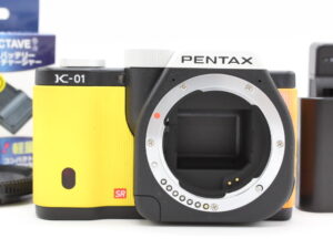 【良品】PENTAX ペンタックス K-01 ボディ ブラック/イエロー #LE2027412