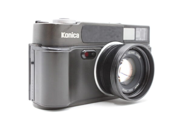 ジ*ウ様 【ジャンク品】KONICA HEXAR 35mm フィルムカメラ ジャンク】KONICA コニカ HEXAR 35mm F2.0 ストロボ付き コンパクト