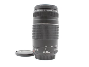 【良品】CANON キヤノンEF 75-300mm f/4-5.6 III 望遠ズームレンズ #LE2027221