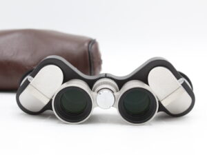 【美品】NIKON ニコン 双眼鏡 ミクロン 6×15 ポロプリズム式 6倍15口径 M6X15 (日本製) シルバー #LE2027244