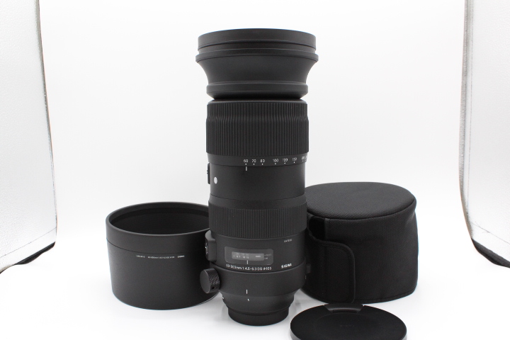 【極美品】SIGMA シグマ Canon EFマウント レンズ 60-600mm F4.5-6.3 DG OS HSM ズーム 望遠 フルサイズ Sports 一眼レフ 専用 #LE2027946