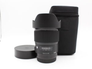 【美品】SIGMA シグマ 単焦点レンズ Art 20mm F1.4 DG HSM キヤノン用 フルサイズ対応 #LE2027947