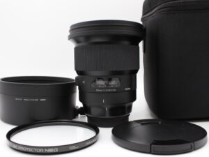 【美品】SIGMA シグマ Canon EFマウント レンズ 105mm F1.4 DG HSM 単焦点 望遠 フルサイズ Art #LE2027948