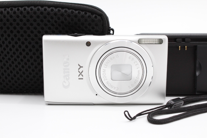 【美品】CANON キヤノン デジタルカメラ IXY 90F 約1600万画素 光学8倍ズーム シルバー IXY90F(SL) #LE2027977