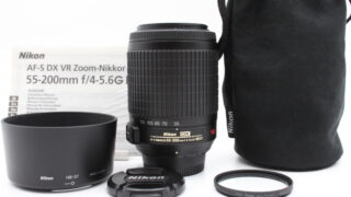 良品】Nikon ニコン 望遠ズームレンズ AF-S DX VR Zoom Nikkor 55