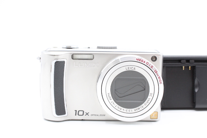 【良品】Panasonic パナソニック デジタルカメラ LUMIX ルミックス シルバー DMC-TZ5-S #LE2028346