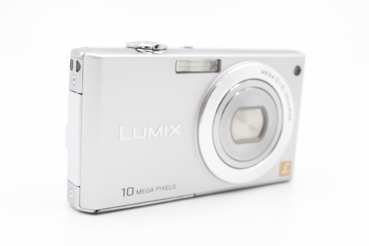 【美品】Panasonic パナソニック デジタルカメラ LUMIX ルミックス FX37 シェルホワイト DMC-FX37-W #LE2028302 - 画像 (3)