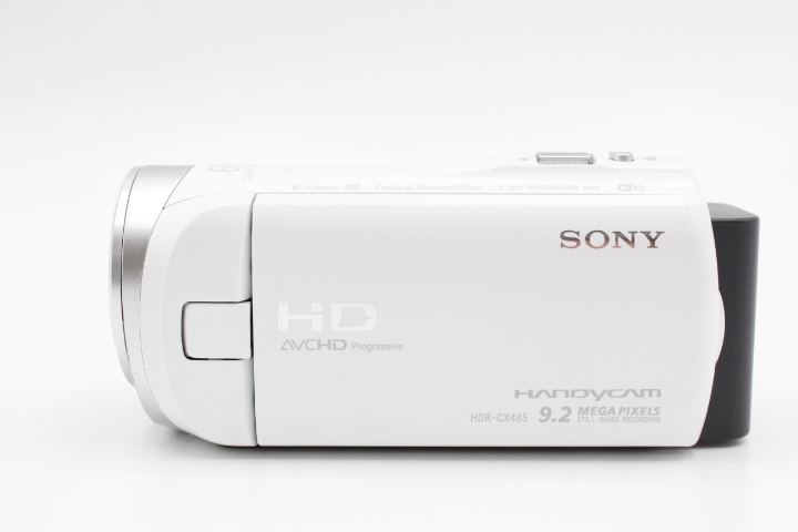 【美品】SONY ソニー ビデオカメラ HDR-CX485 32GB 光学30倍 ホワイト Handycam HDR-CX485 WC #LE2028127 - 画像 (2)