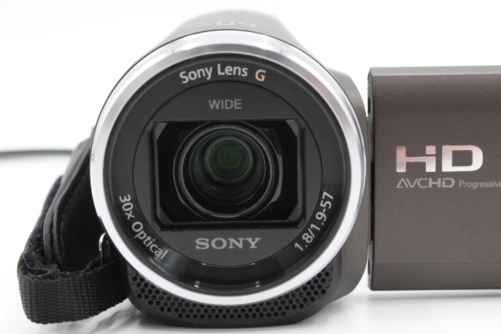 【美品】SONY ソニー ビデオカメラ Handycam 光学30倍 内蔵メモリー64GB ブロンズブラウンHDR-CX680 TI #LE2028128 - 画像 (9)