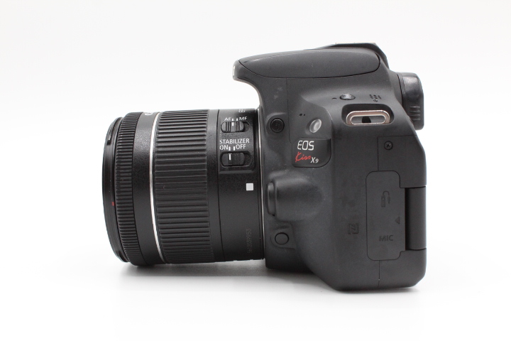 【良品】CANON キヤノン デジタル一眼レフカメラ EOS Kiss X9 ブラック ボディ EOSKISSX9BK #LE2028293 - 画像 (4)