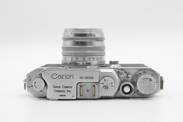 【良品】CANON キヤノン IV Sb レンジファインダーカメラ / CANON LENS 50mm F1.8 #LE2028718 - 画像 (2)