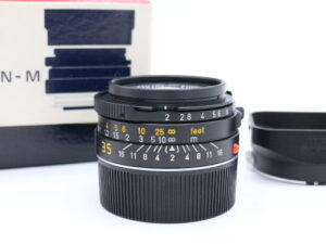 【美品】LEICA ライカ SUMMICRON-M 35mm f/2 E39 第4世代 7枚玉 ブラック 元箱付き #LE20271202