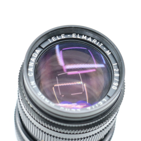 【良品】LEICA ライカ TELE-ELMARIT 1:2.8/90 Leitz CANADA #LE20271203 - 画像 (7)